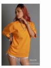 オーバーサイズ半袖無地Tシャツ【bombshell/ボムシェル】