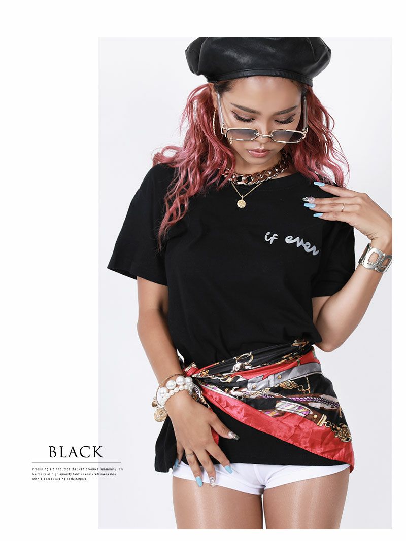 エンジェルモチーフビッグシルエットTシャツ【ダンス衣装通販bombshell/ボムシェル】