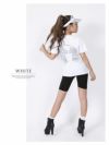 エンジェルモチーフビッグシルエットTシャツ【ダンス衣装通販bombshell/ボムシェル】