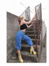 全8色!!無地ロングスウェットサルエルパンツ