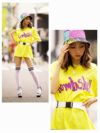左右調節OK！ロングバックルテープベルト【ダンス衣装通販bombshell/ボムシェル】