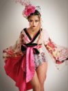全3色！花柄グラデーションバイカラー着物衣装【ダンス衣装通販bombshell/ボムシェル】