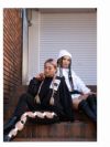 全5色！バーコード風プリントゆるダボBIGシルエットスウェットトレーナー【ダンス衣装通販bombshell/ボムシェル】