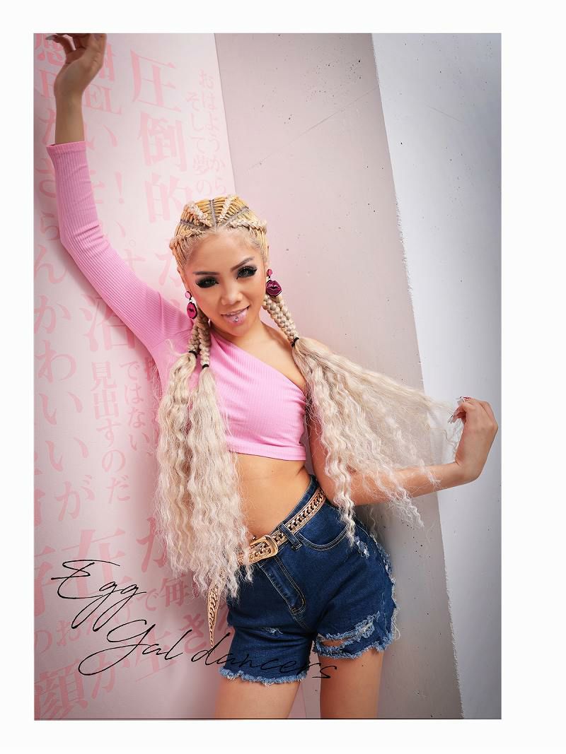 全7色！ネオンカラーワンショルダーアシメ長袖リブニットカットソー【ダンス衣装通販bombshell/ボムシェル】