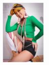 全6色！お腹見せフロントジッパー長袖カットソー【ダンス衣装通販bombshell/ボムシェル】