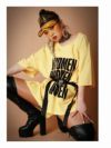オーバーサイズビッグロゴプリントTシャツ