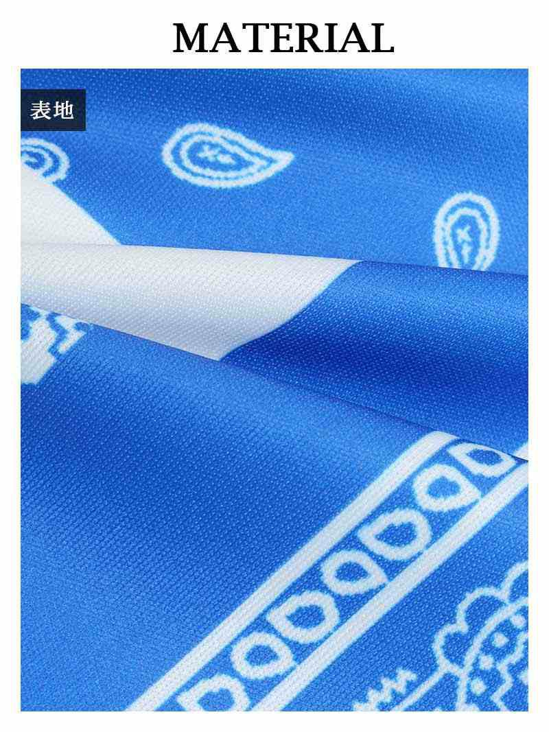 ペイズリー柄LA風セットアップ