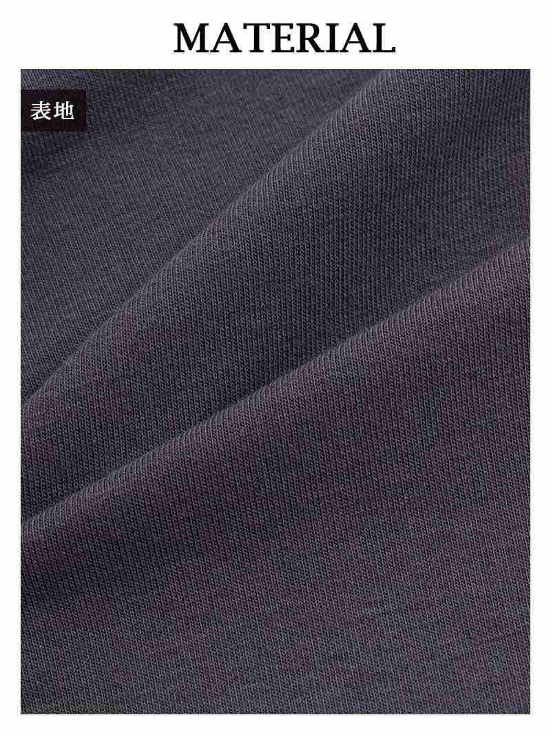 ボリューム袖ショート丈プリント長袖トップス